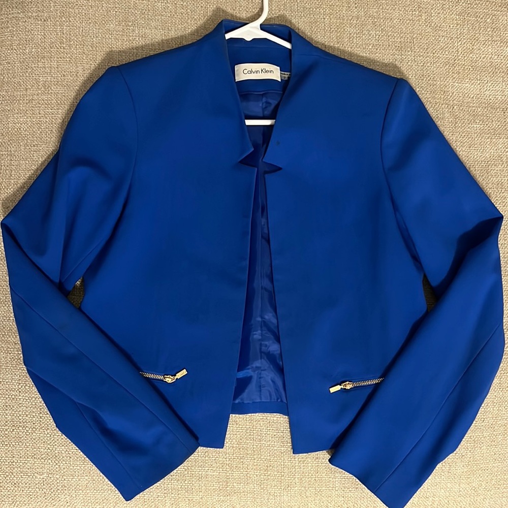 Royal Blue Calvin Klein Blazer